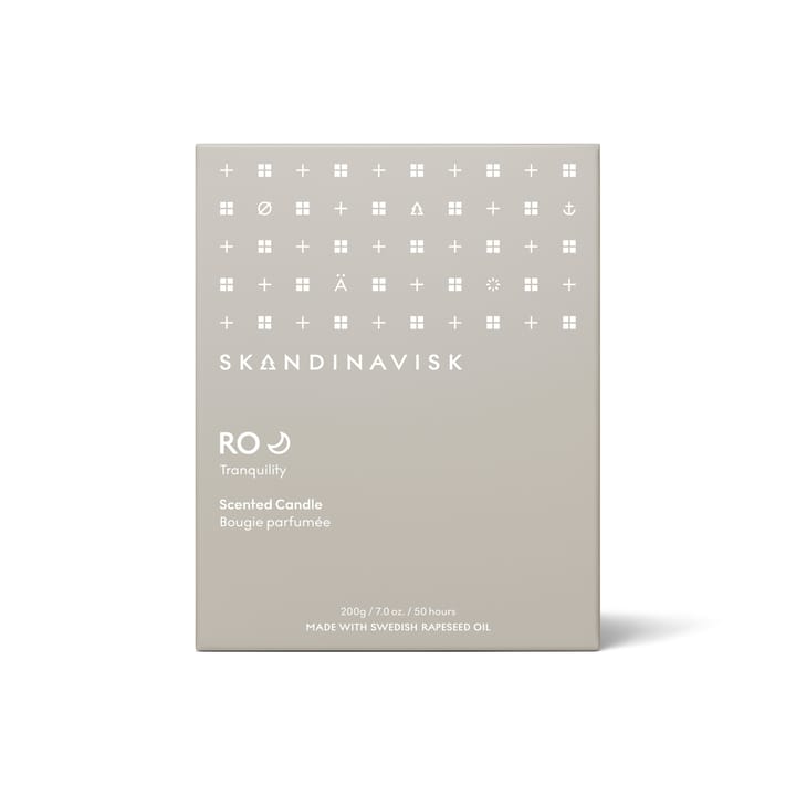 Vela perfumada con tapa Ro, 200 g Skandinavisk