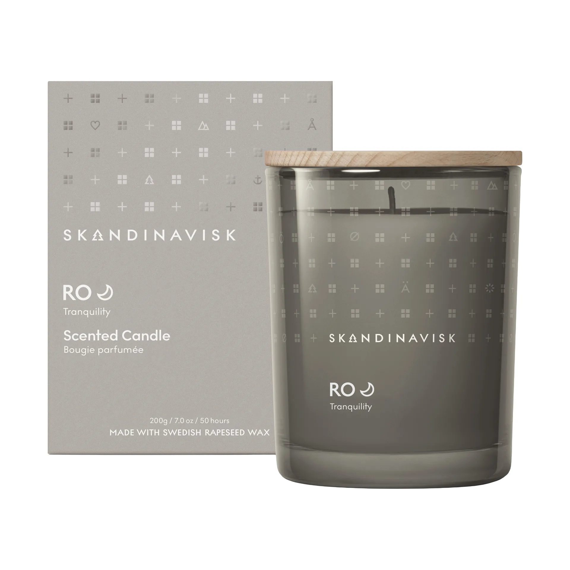 Vela perfumada con tapa Ro, 200 g Skandinavisk