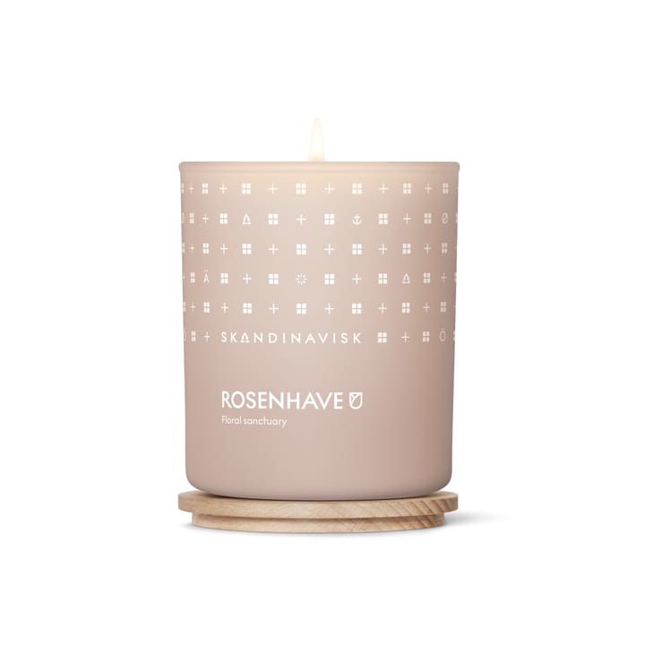 Vela perfumada con tapa Rosenhave, 200 g Skandinavisk