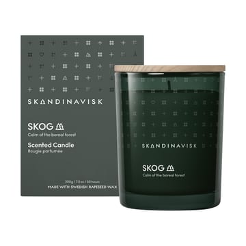 Vela perfumada con tapa Skog - 200 g - Skandinavisk
