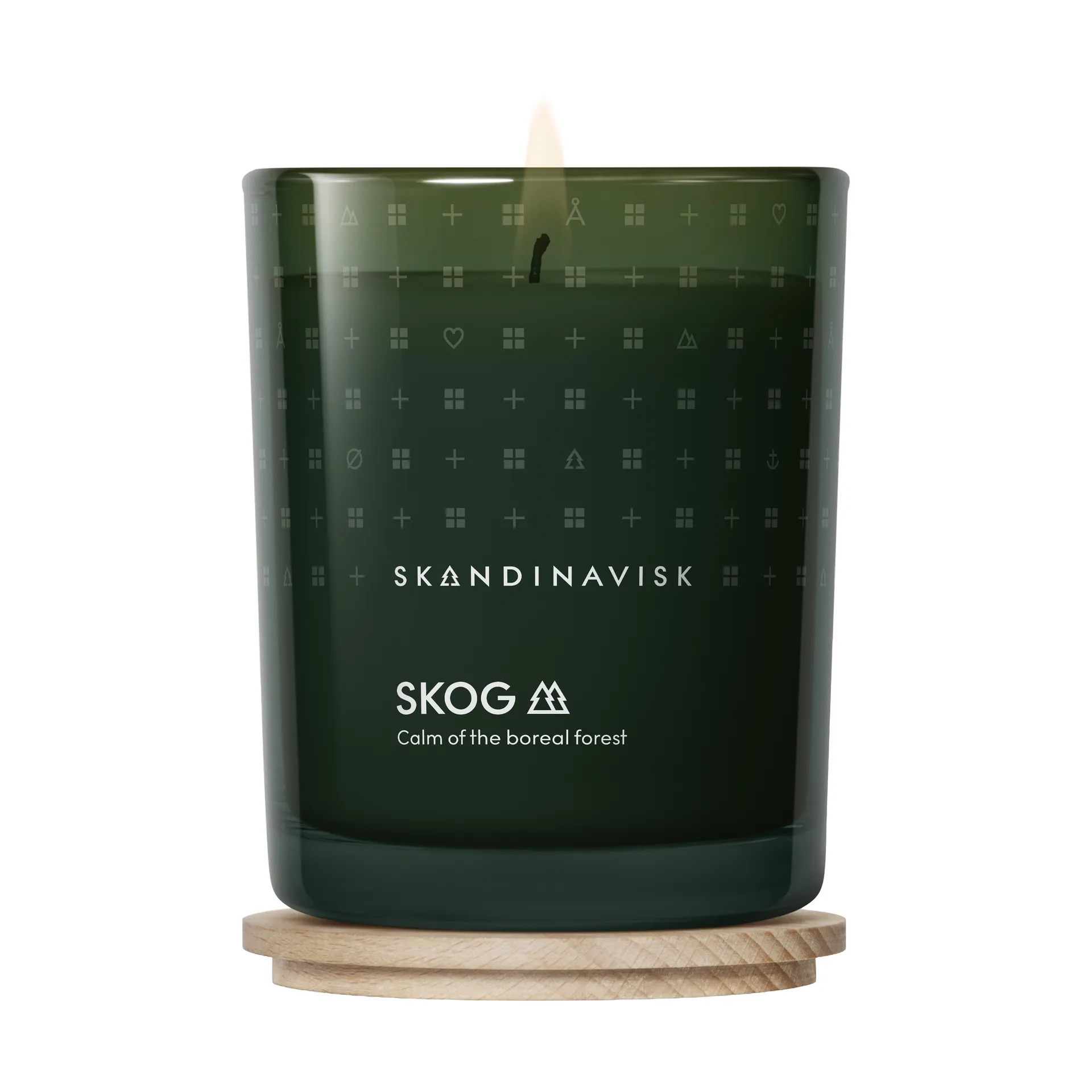 Vela perfumada con tapa Skog, 200 g Skandinavisk