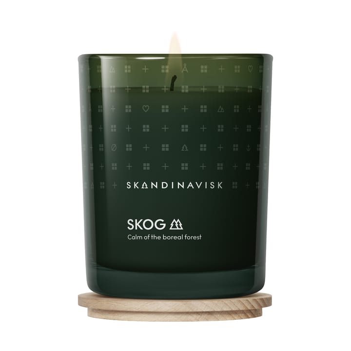 Vela perfumada con tapa Skog, 200 g Skandinavisk