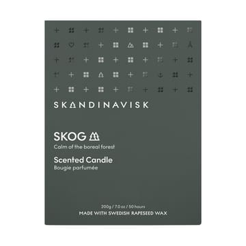 Vela perfumada con tapa Skog - 200 g - Skandinavisk