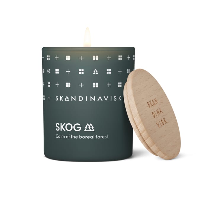Vela perfumada con tapa Skog, 65 g Skandinavisk