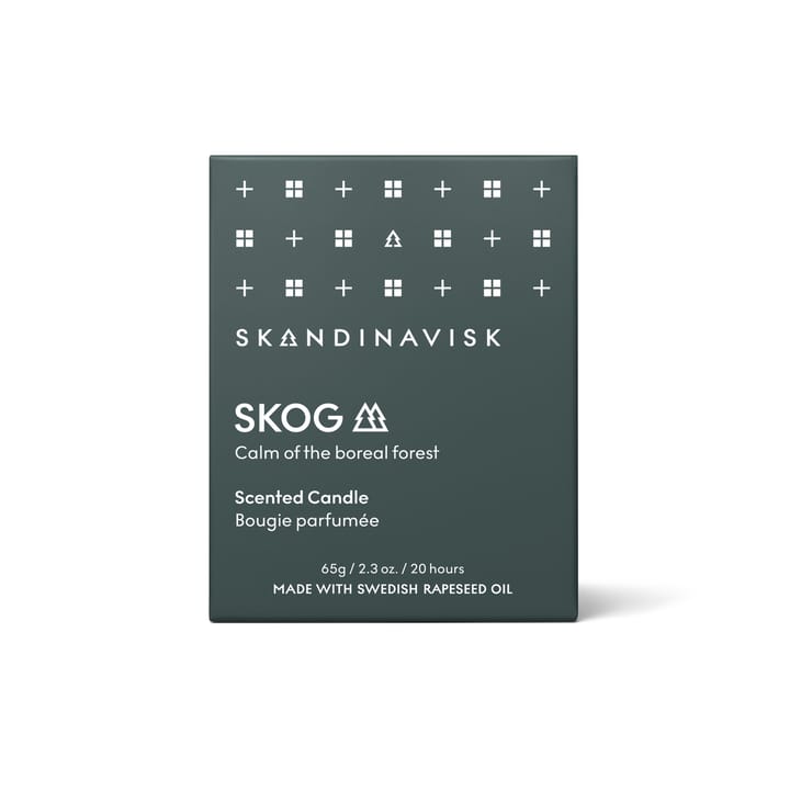 Vela perfumada con tapa Skog, 65 g Skandinavisk