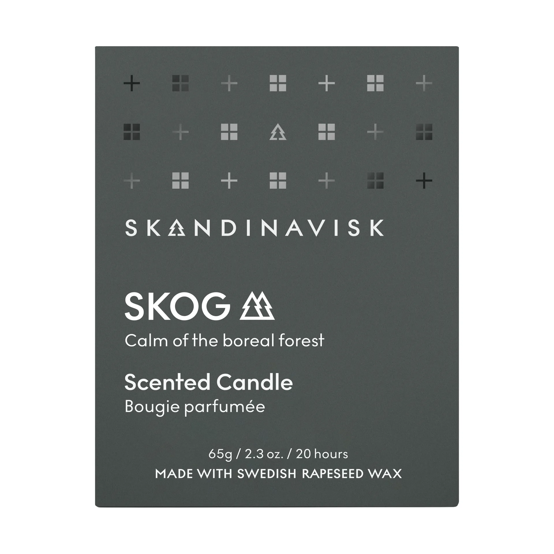 Vela perfumada con tapa Skog, 65 g Skandinavisk