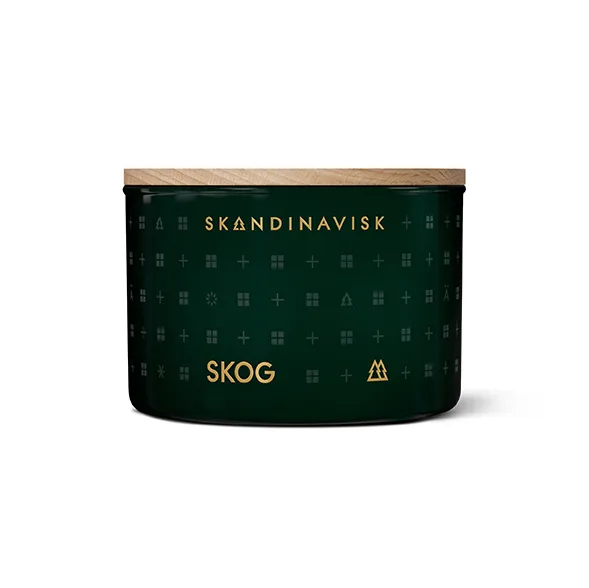 Vela perfumada con tapa Skog, 90 g Skandinavisk