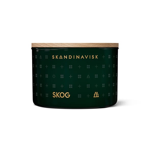 Vela perfumada con tapa Skog - 90 g - Skandinavisk