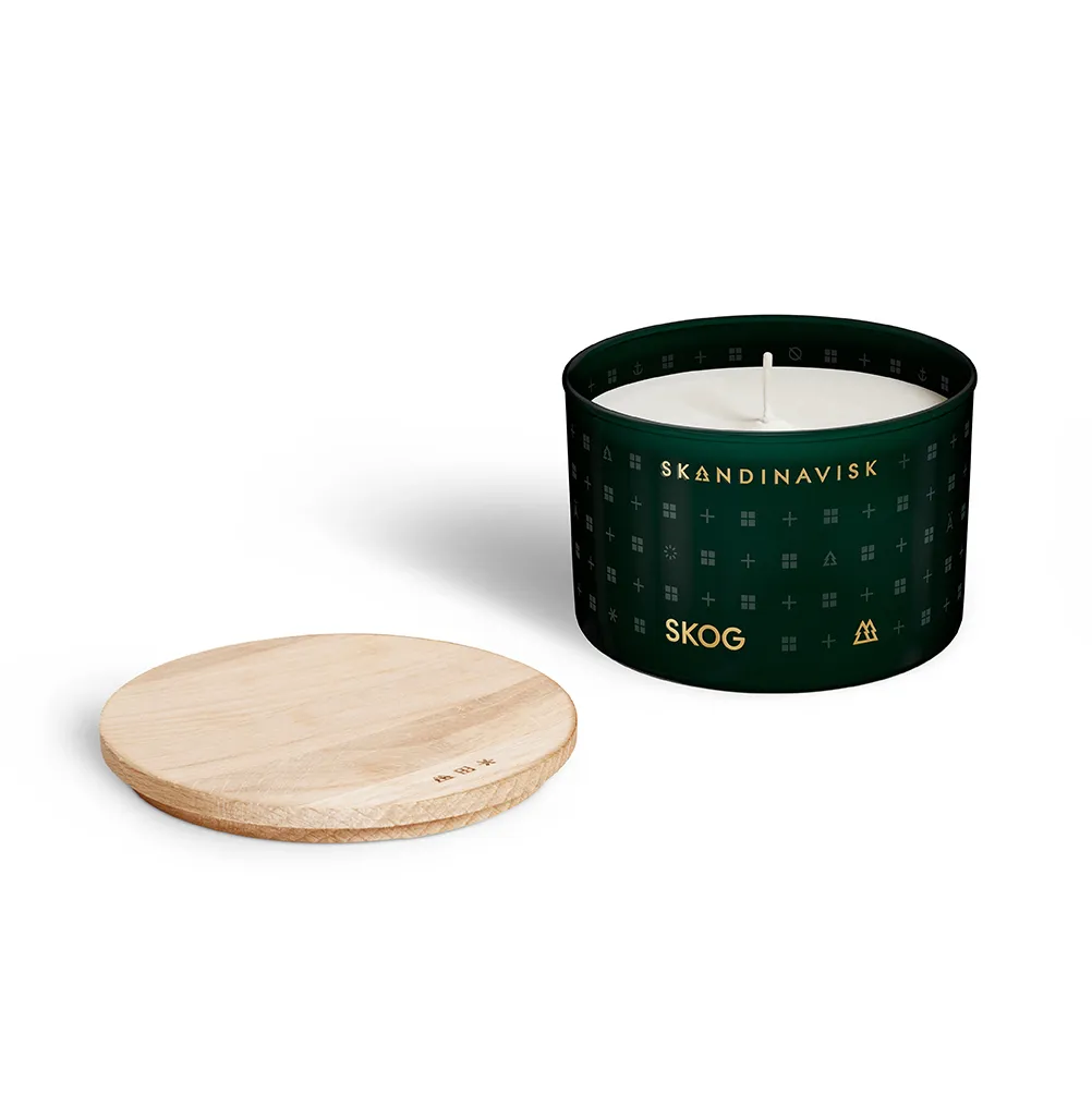 Vela perfumada con tapa Skog, 90 g Skandinavisk