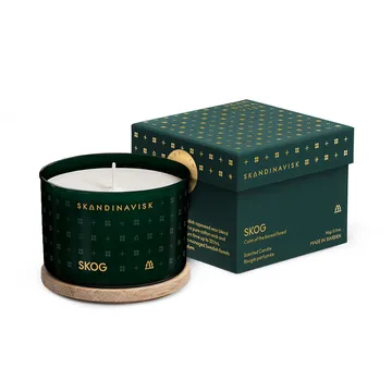Vela perfumada con tapa Skog - 90 g - Skandinavisk