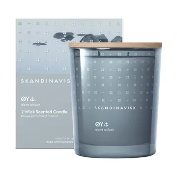 Øy vela perfumada - 350 g, 2 mechas - Skandinavisk