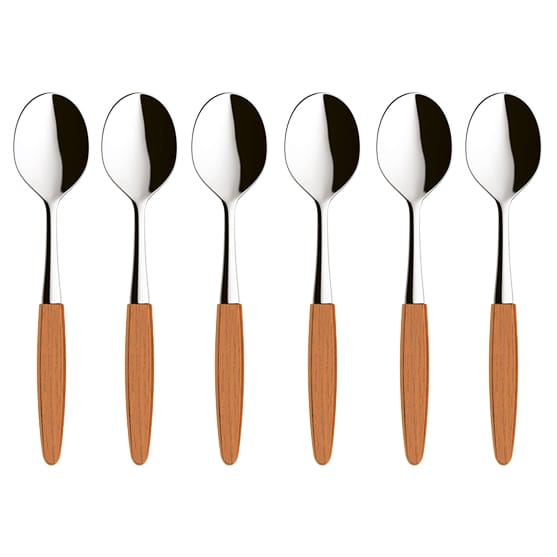 6 Cucharas de postre Skaugum - Ecco Teak - Skaugum of Norway
