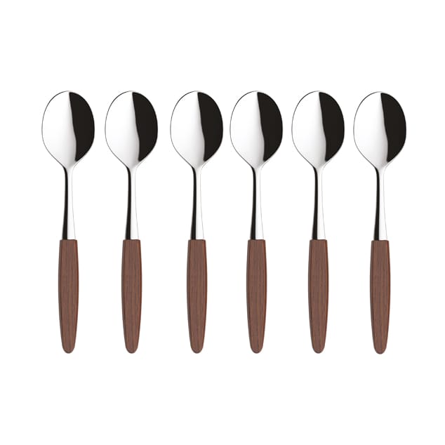 6 Cucharas de postre Skaugum Forrest Maple - undefined - Skaugum of Norway