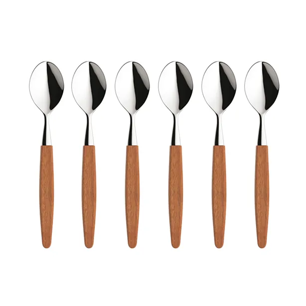 6 Cucharas Skaugum Ecco Teak,  Skaugum of Norway