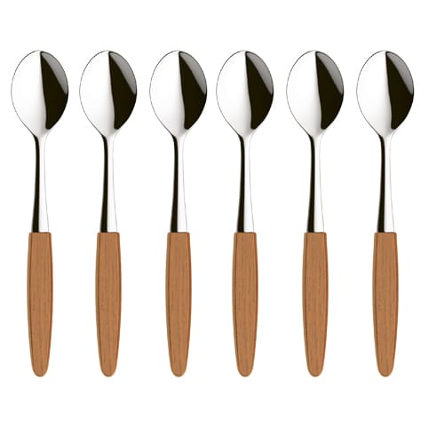 6 Cucharillas de café Skaugum - Ecco Teak - Skaugum of Norway