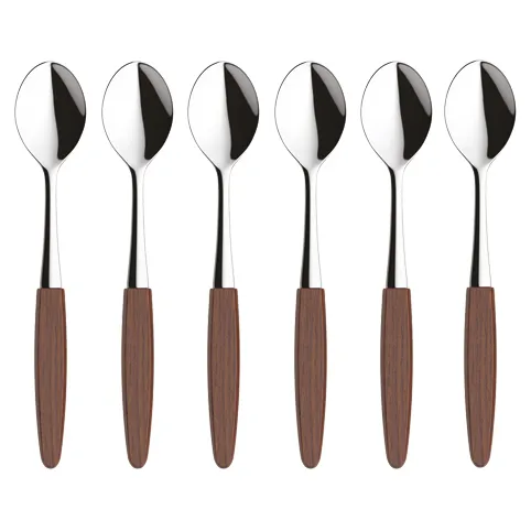 6 Cucharillas de café Skaugum Forrest Maple - Skaugum of Norway