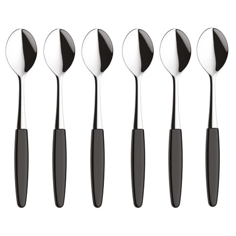 6 Cucharillas de café Skaugum - Urban Black - Skaugum of Norway