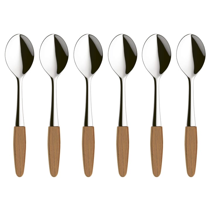6 Cucharillas de té Skaugum - Forrest Maple - Skaugum of Norway