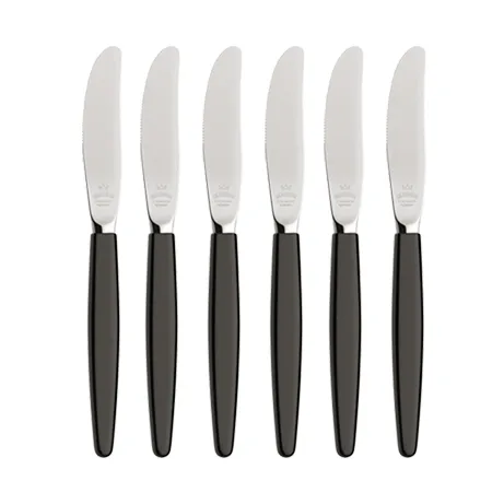 6 Cuchillos Skaugum Urban Black,  Skaugum of Norway