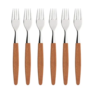 6 Tenedores Skaugum Ecco Teak - Skaugum of Norway