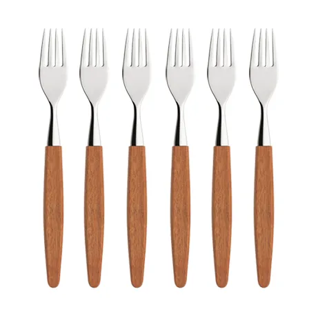 6 Tenedores Skaugum Ecco Teak - Skaugum of Norway