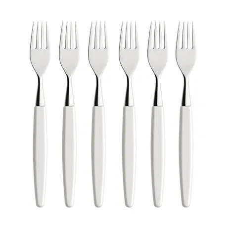 6 Tenedores Skaugum Pure White,  Skaugum of Norway