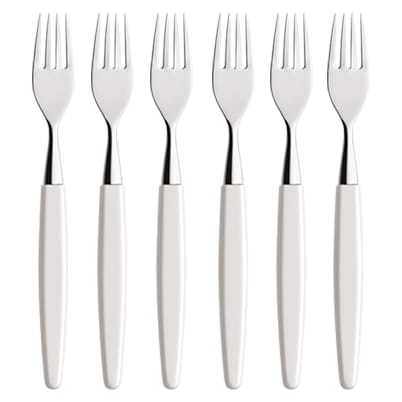 6 Tenedores Skaugum - Pure White - Skaugum of Norway