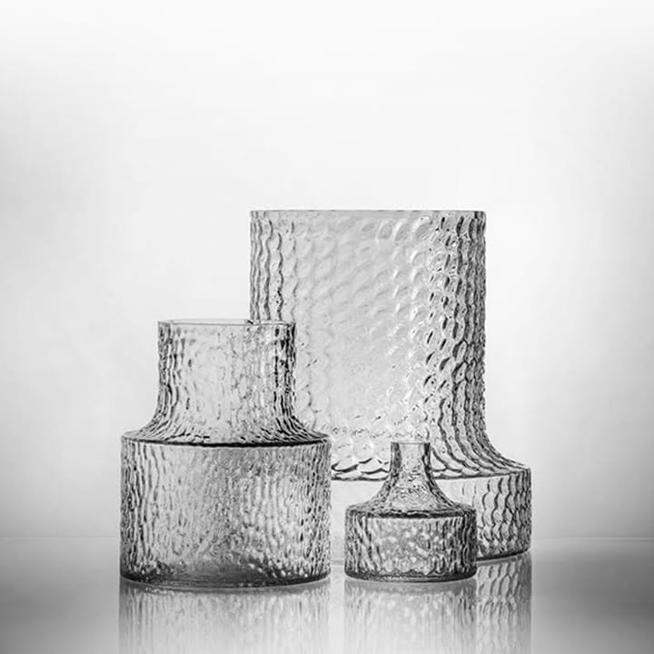 Jarrón Kolonn estructura, 30 cm Skrufs Glasbruk