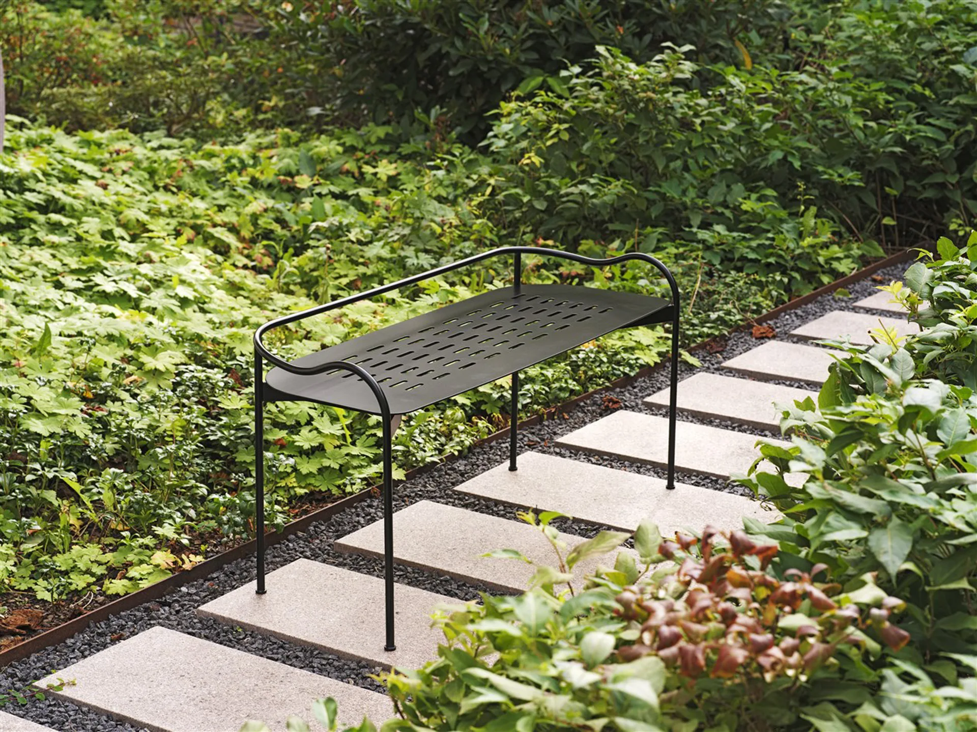 Banco Bubble Outdoor, Negro SMD Design