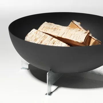Brasero Fireball Ø60 cm - Black - SMD Design