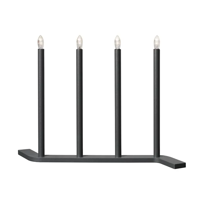 Candelabro de Adviento Advent RE - Gris-4 luces - SMD Design