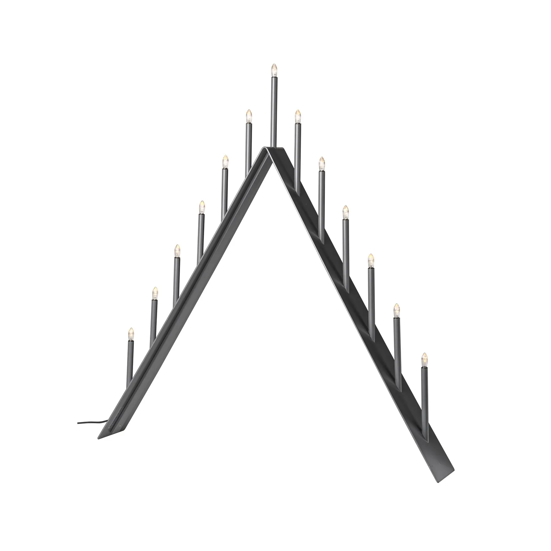 Candelabro de Adviento Spica 13, Gris SMD Design