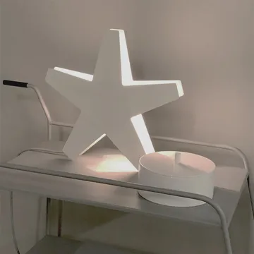 Candelabro de Adviento Stella 5, 41 cm - Negro - SMD Design