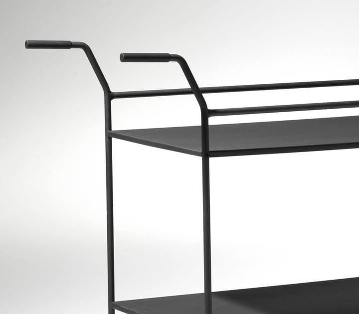 Carro con ruedas Karla, Gris SMD Design