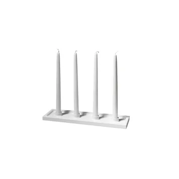 Crater candelabro de Adviento - Blanco, 4 luces - SMD Design