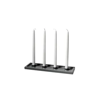 Crater candelabro de Adviento - Gris, 4 luces - SMD Design