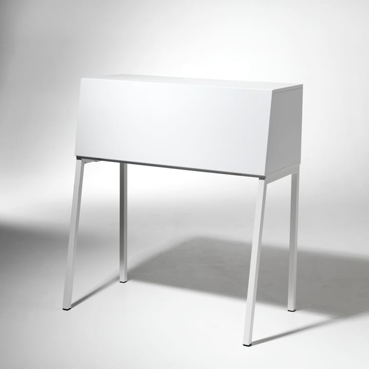 Escritorio Mormor, Lacado blanco, lacado blanco SMD Design