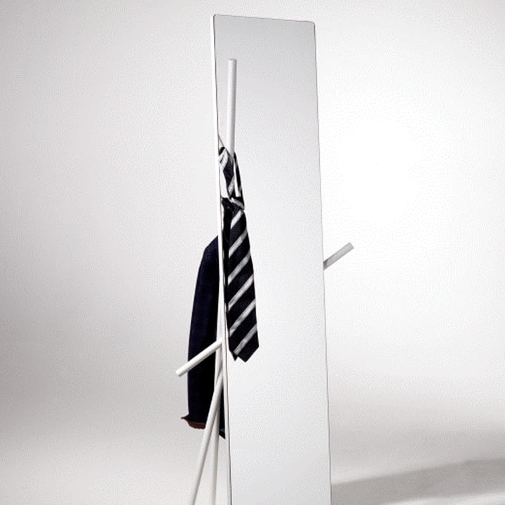 Espejo de suelo Hayman, Blanco SMD Design