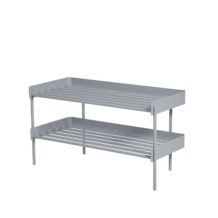 Estante zapatero Alfred, Gris claro SMD Design