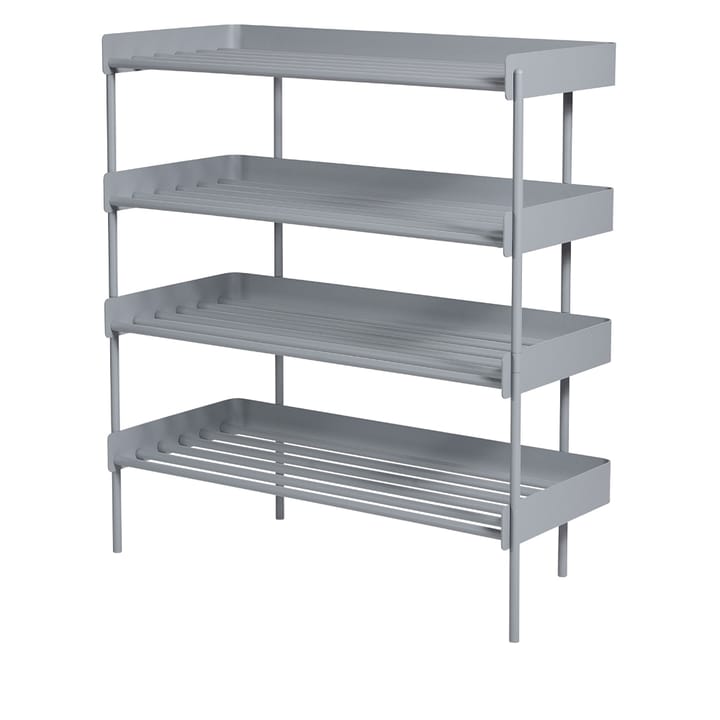 Estante zapatero Alfred, Gris claro SMD Design