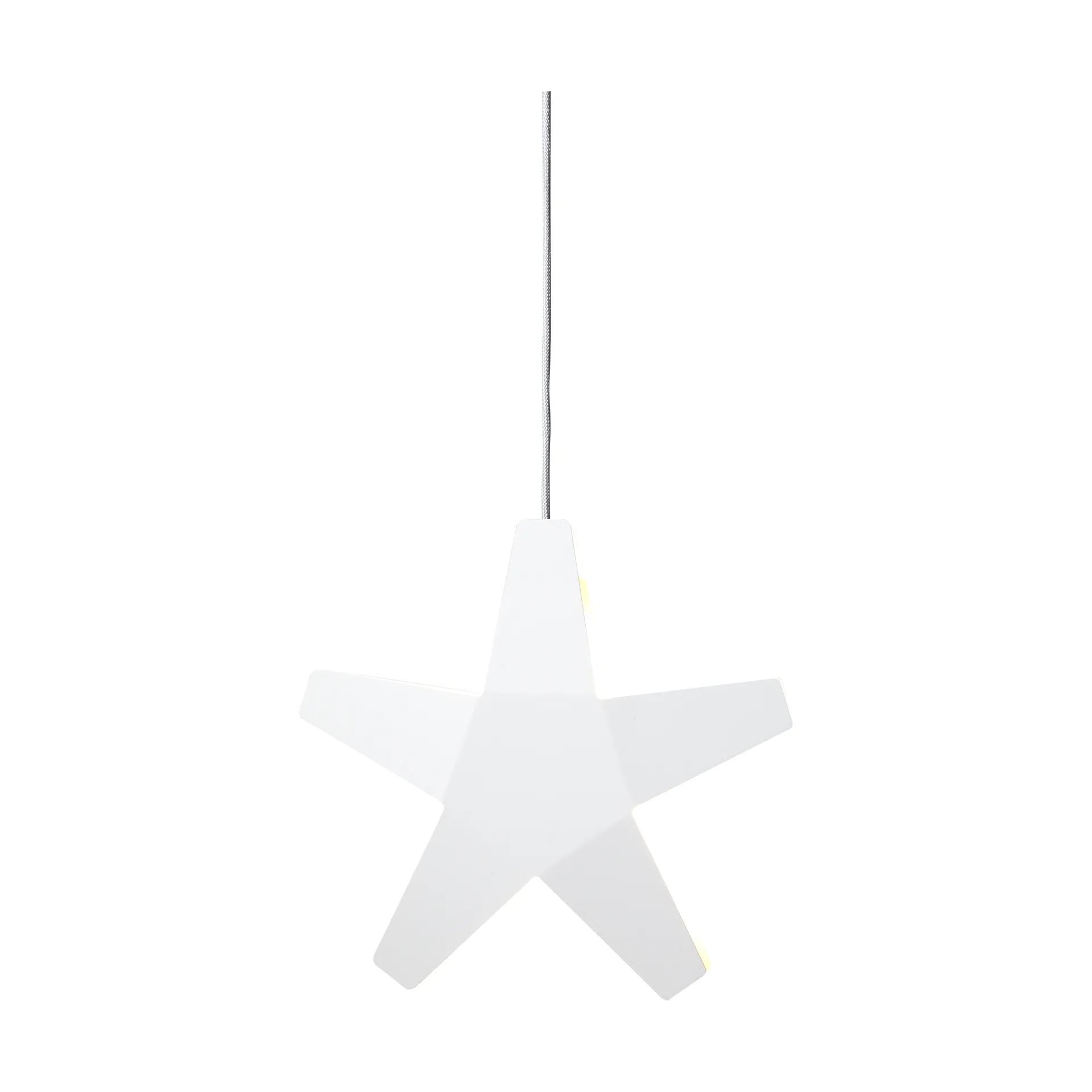 Estrella de Adviento Advent Stjärna, Cable blanco-gris, 60 cm SMD Design