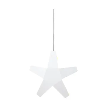 Estrella de Adviento Advent Stjärna - Cable blanco-gris, 60 cm - SMD Design