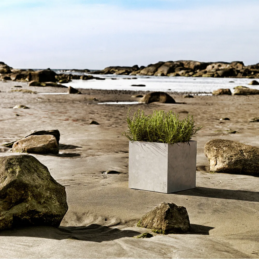 Maceta Jorda, galvanizado, 30x30 cm SMD Design