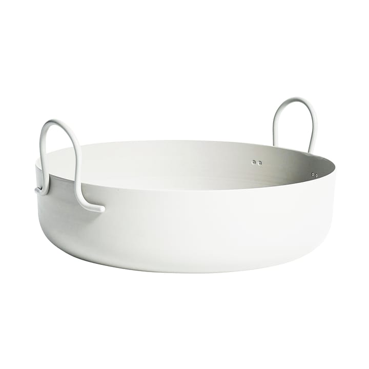 Maceta Tivoli Ø50 cm, baja - blanco - SMD Design