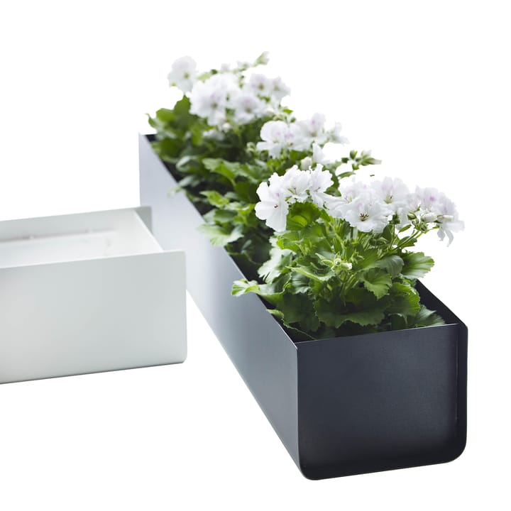 Macetero de ventana Jorda, Negro 100 cm SMD Design