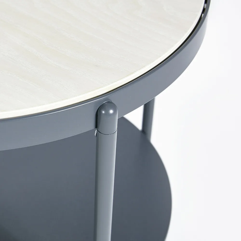 Mesa de centro Lene, Gris, mdf SMD Design