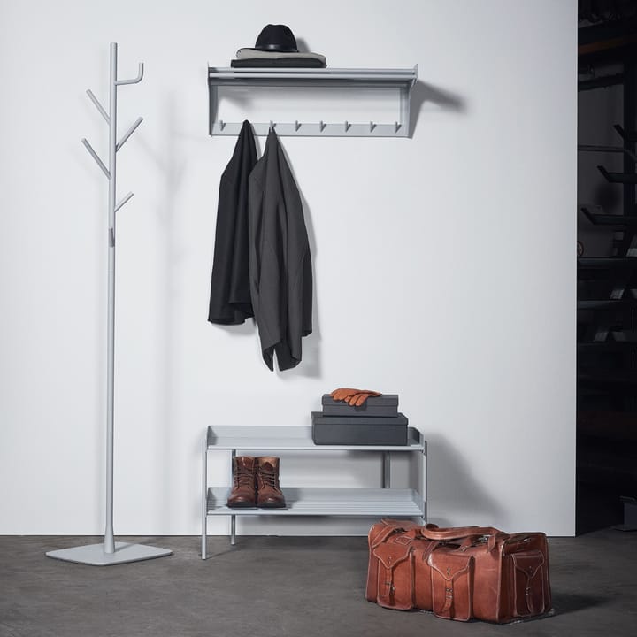 Perchero Alfred, Gris claro SMD Design