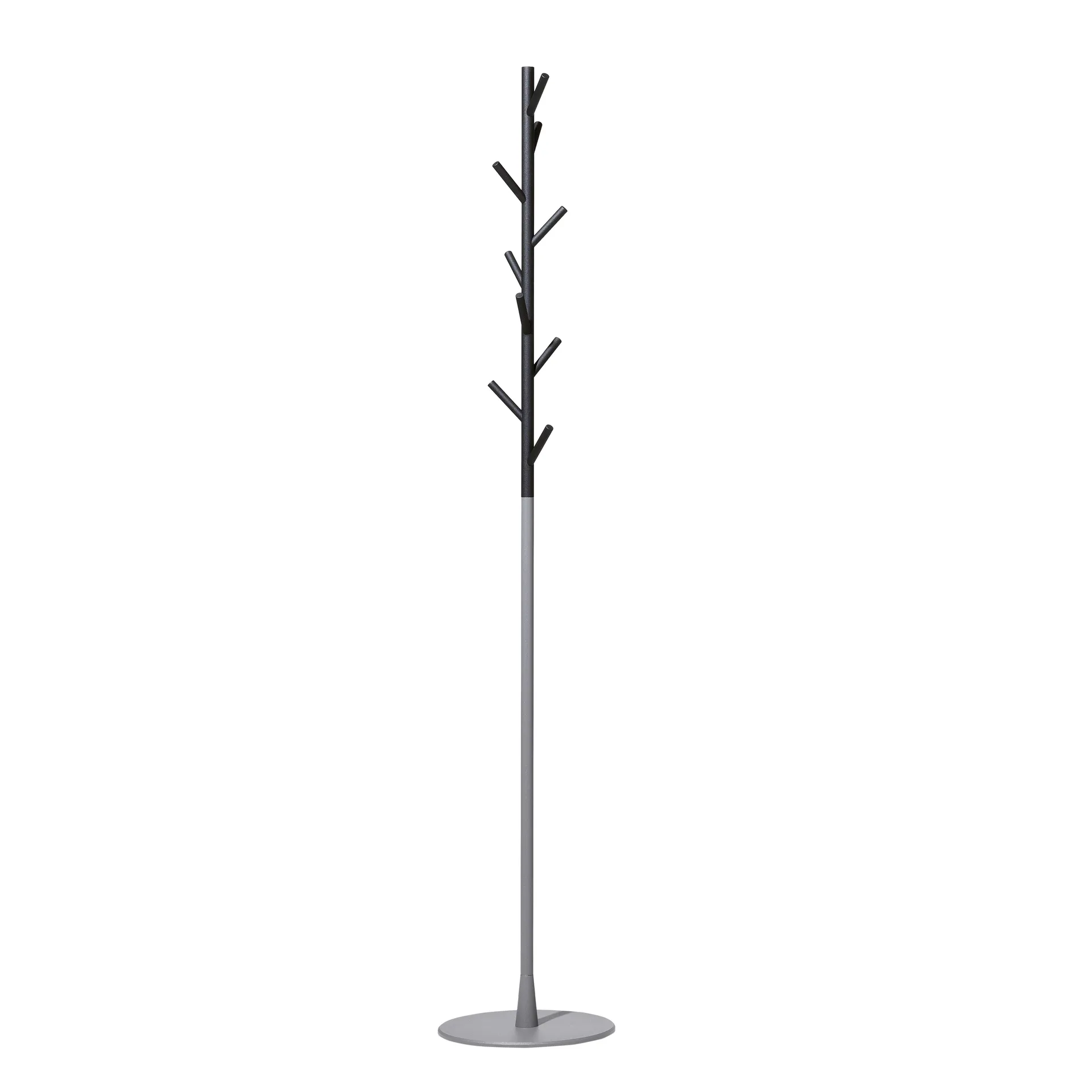 Perchero de pie Sticks, gris oscuro-plata SMD Design