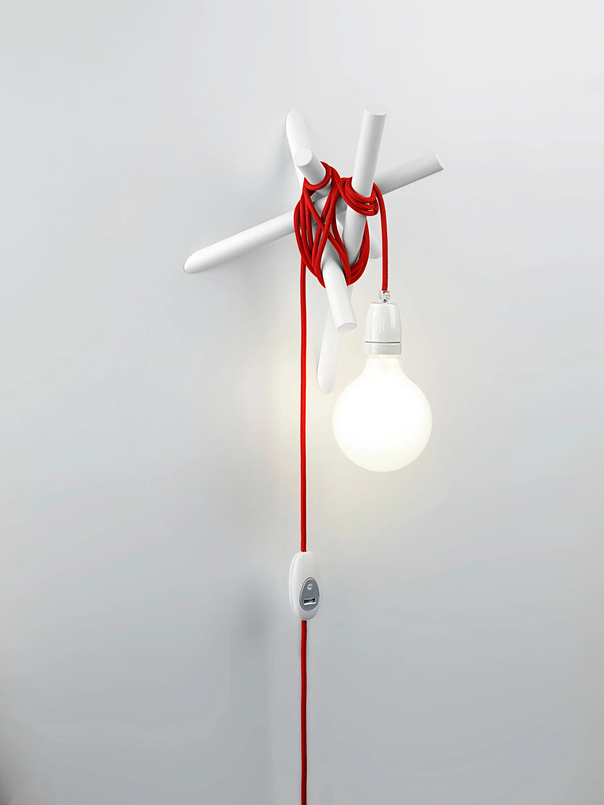 Perchero Hayman, Gris SMD Design