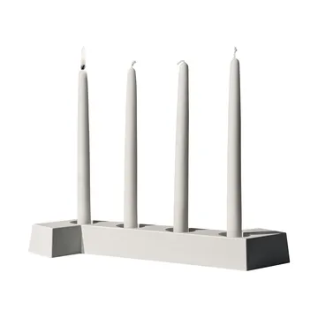 SMD candelabro de Adviento - Blanco, 4 luces - SMD Design